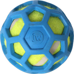 JW Pet Proten Hol-ee Roller Dog Chew Puzzle Tennis Ball With Assorted Colors