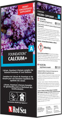 Red Sea Reef Foundation A (Ca/Sr) Supplement - Calcium & Strontium Additive for Healthy Coral Growth in Marine & Reef Aquariums
