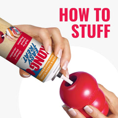 KONG Easy Treat – Dog Treat Paste – Bacon & Cheese – 8 oz