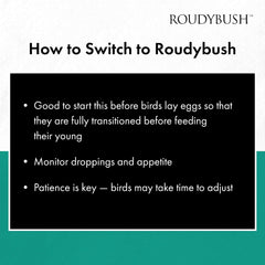 Roudybush Daily Maintenance Bird Food Nibbles – 22 oz