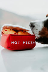 ZippyPaws Burrow for Small & Medium Dogs- Pizza Box