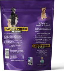Savory Prime Duck Jerky Dog Treats, Made with 100% Real Duck Breast, Farm Raised, Healthy, Easily Digestible, High Protein, Satisfies Dog's Urge to Chew, 3 Pounds (Pack of 1)