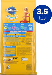 Pedigree Puppy Dry Puppy Food, Grilled Steak and Vegetable Flavor