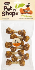 WESTMINSTER - Pet 'n Shape Duck 'n Rice Dumbbells Dog Treats - 3 Ounce