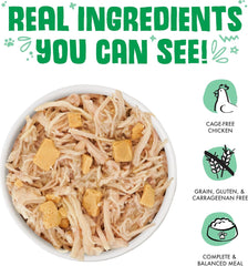 Weruva Classic Cat Food, Green Eggs & Chicken with Chicken Breast & Egg in Pea Soup (Pack of 24)