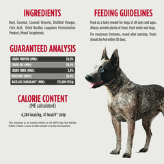 Nulo Premium Jerky Strips Dog Treats, Grain-Free High Protein Jerky Strips made with BC30 Probiotic to Support Digestive & Immune Health 5 Ounce (Pack of 1)