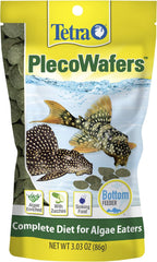 Tetra PlecoWafers, Nutritionally Balanced Fish Food For Algae Eaters