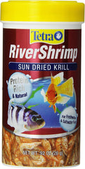 Tetra RiverShrimp, Natural Shrimp Treat For aquarium Fish, Red, Model Number: 77017