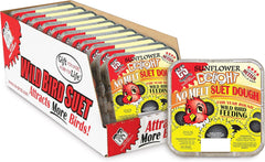C&S Sunflower Delight No Melt Suet Dough Single Packs, 11.75 oz