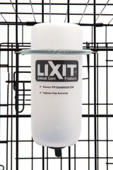 Lixit Wide Mouth Water Bottles for Large and Small Dogs (16oz Small Dog, White)