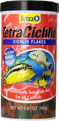 TetraCichlid Cichlid Flakes, Fish Food, Clear Water Advanced Formula