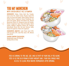 Weruva Best Fido Friend Fun Size Meals for Dogs, You My Munchkin