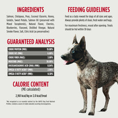 Nulo Puppy & Adult Freestyle Trainers Dog Treats: Healthy Gluten Free Low Calorie Grain Free Dog Training Rewards - Salmon Recipe - 4 Oz Bag