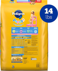 Pedigree Puppy Dry Puppy Food, Chicken, Rice, and Vegetable Flavor