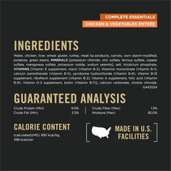 Purina Pro Plan Complete Essentials Chicken & Vegetable Slices in Gravy Dog 12 / 13 oz