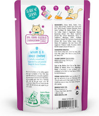Weruva Cats in The Kitchen Slide N' Serve Grain-Free Natural Wet Pate Cat Food Pouches, Cat to The Future