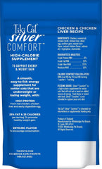 Tiki Cat Silver Comfort Mousse, Chicken & Chicken Liver, High-Calorie Formulated for Older Cats Aged 11+, Senior Wet Cat Food