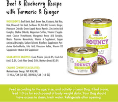 Weruva Awesome Bouncy Wet Dog Food, Beef & Brown Rice