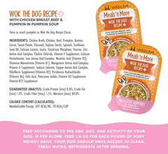 Weruva Meals 'n More Natural Wet Dog Food, Wok The Dog Plus Digestive Support (Pack of 12)