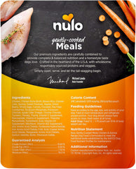 Nulo Gently-Cooked Meals Complete and Balanced Adult Wet Dog Food, Chicken & Quinoa, 9 Ounce, 1 EA