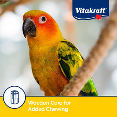 Vitakraft Crunch Sticks Apricot & Cherry Flavor Bird Treat for Conures