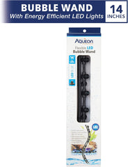 Aqueon Fish Tank Aquarium Flexible LED Accent Light and Bubble Wand, Blue