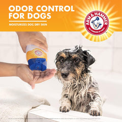 Arm & Hammer Deodorizing Dog Shampoo for Smelly Dogs & Puppies with Baking Soda - Tearless, Moisturizing Dog Shampoo for Sensitive Skin - Dog Odor Shampoo - Kiwi Blossom Scent, 20 Fl Oz