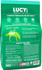 Lucy Pet Vegetarian Formula Dog Food 20lb, Vegan, Powered by Plants