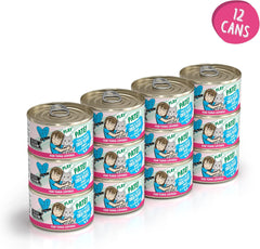 Weruva B.F.F. Play - Best Feline Friend Paté Lovers, Aw Yeah!, Tuna & Chicken Check Please! with Tuna & Chicken