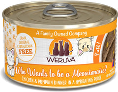 Weruva Wet Cat Food, Who Wants to be a Meowionaire with Chicken and Pumpkin Pate