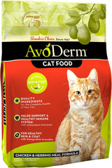 AvoDerm Chicken & Herring Meal Adult Dry Cat Food
