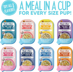 Weruva Meals 'n More Natural Wet Dog Food, Paw Lickin’ Chicken Plus Skin & Coat Health (Pack of 12)