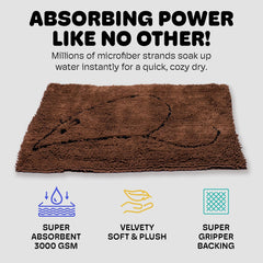 Dog Gone Smart Cat Litter Mat, 35-In by 26-In