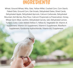 Vitakraft Crunch Sticks Cockatiel Treat - Apple and Honey - Pet Bird Treat Toy