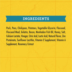 Zuke's Puppy Naturals Dog Training Treats, Pork & Chickpea Recipe, Nutrient