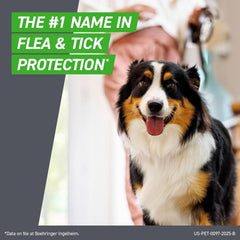 FRONTLINE Plus for Dogs Flea and Tick Treatment (Large Dog, 45-88 lbs.) 3 Doses (Purple Box)