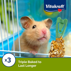 Vitakraft Crunch Sticks Hamster Treat - Hamster Chew Sticks -