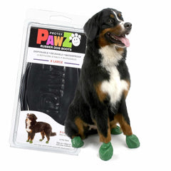 Pawz Purple Water-Proof Dog Boots, 12 Disposable-Reusable Boots