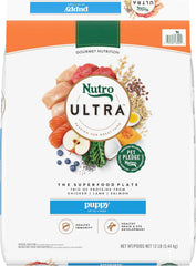 Nutro Ultra High Protein Dry Puppy Food, Trio of Proteins from Chicken, Lamb and Salmon