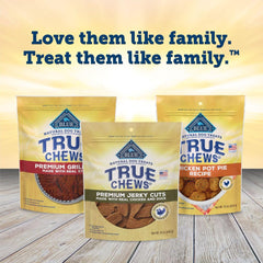 True Chews - Blue Buffalo True Chews Premium Jerky Cuts Dog Treats, Made in the USA with Natural Ingredients, Duck