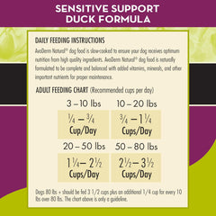 AvoDerm Advanced Sensitive Support Grain-Free Duck Formula Dog Food, Sensitive Stomach, 4lb