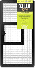 Zilla Pet Reptile Terrarium Fresh Air Screen Cover with Hinged Door