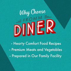 Fromm Diner Classics Charlie's Chicken Pot Pie Pate Dog Food - Premium Wet Dog Food - Chicken Recipe - Case of 12 Cans