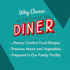 Fromm Diner Specials Slow-Cooked Pulled Pork Entrée in Gravy Dog Food - Premium Wet Dog Food - Pork Recipe - Case of 12 Cans