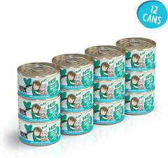 Weruva B.F.F. Play - Best Feline Friend Paté Lovers, Aw Yeah!, Turkey & Tuna Tweet Me! with Turkey & Tuna 2.8-oz(Pack of 12)