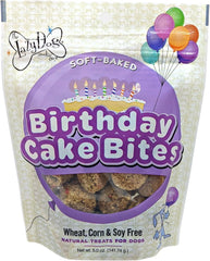 The Lazy Dog Cookie Co. Mutt Mallows Birthday Cake Soft Baked Dog Treats, Vanilla with Confetti Sprinkles, for Small, Medium and Large Dogs, Wheat-Free, Baked in The USA, 5 oz. (Pack of 1)