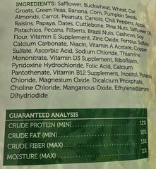 Parrot Bird Food (No Sunflower Seeds) - Seed Mix for a Variety of Parrots