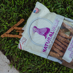 Loving Pets Natural Value All Natural Soft Chew Duck Sticks For Dogs