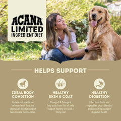 ACANA Singles Limited Ingredient Dry Dog Food, Duck & Pear Recipe, Single Protein Source Dog Food Kibble