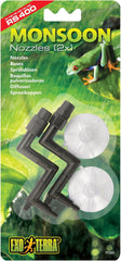 Exo Terra Nozzles Replacement for Monsoon RS400 High-Pressure Rainfall System, 2-Pack